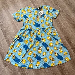 COPY - Cakeworthy The Simpsons Mini Dress Size 2XL